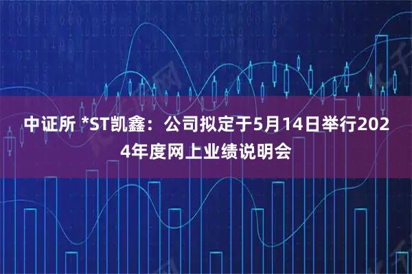 中证所 *ST凯鑫：公司拟定于5月14日举行2024年度网上业绩说明会